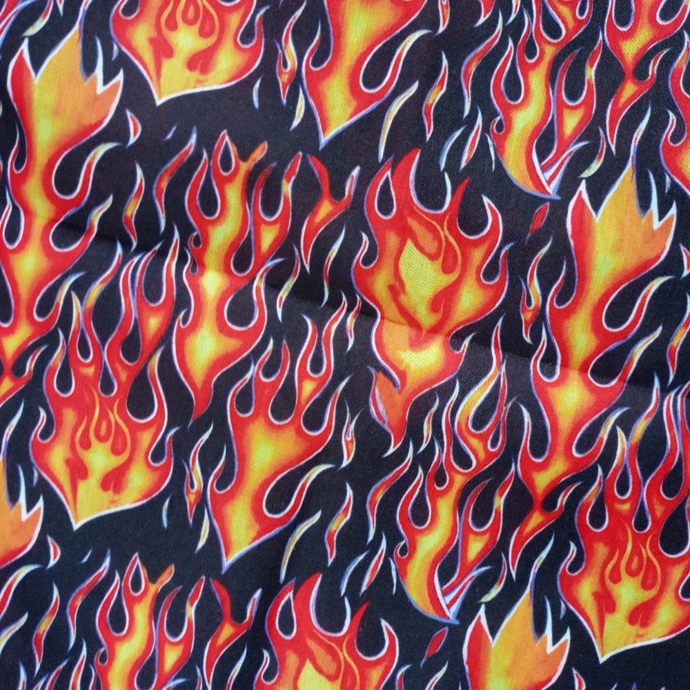 Handmade La Flame "The Flame" Bennygonia 90s Shorts UNISEX - Picture 6 of 7